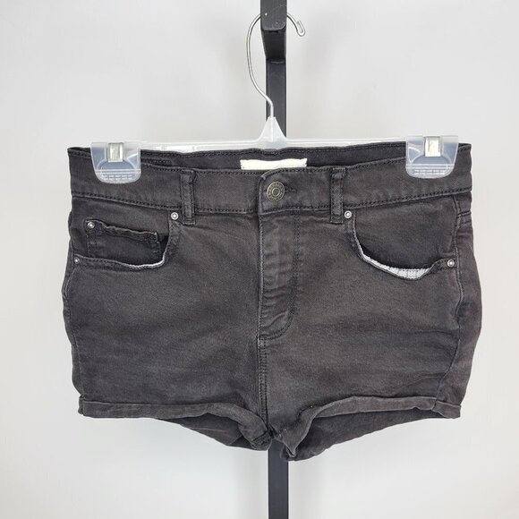Garage High Waist Shorts - Picture 1 of 4